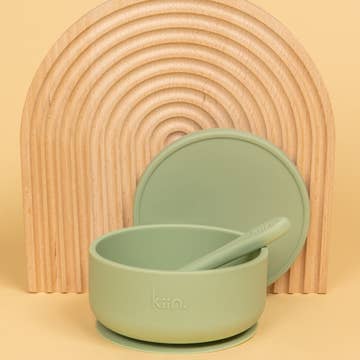 Kiin Baby - Suction bowl with lid & spoon