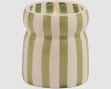 Cabana Candle stripe vase