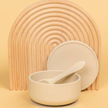 Kiin Baby - Suction bowl with lid & spoon