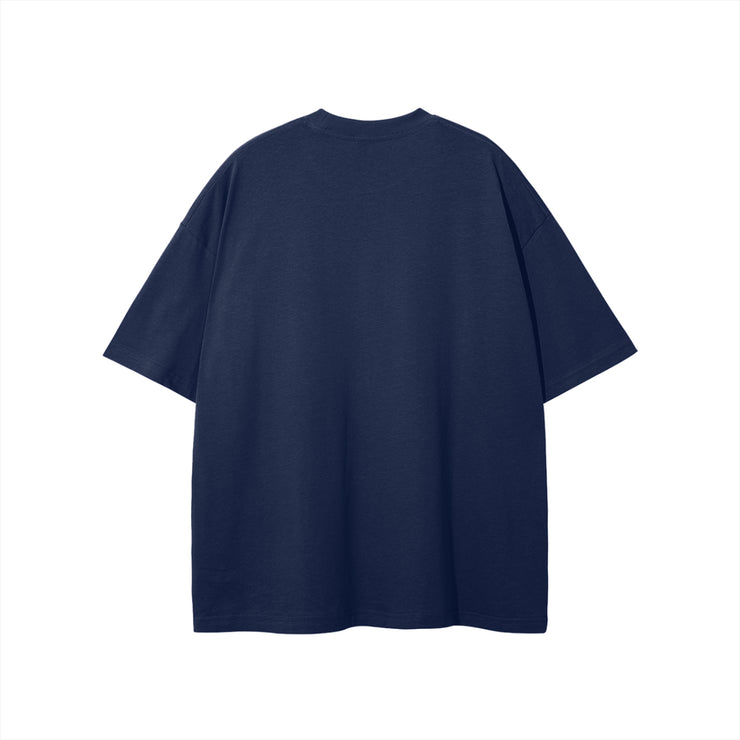 Maku - Treasures Oversize Tee - Navy
