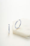 Zafino - Kendall Hoop Brushed EARRING