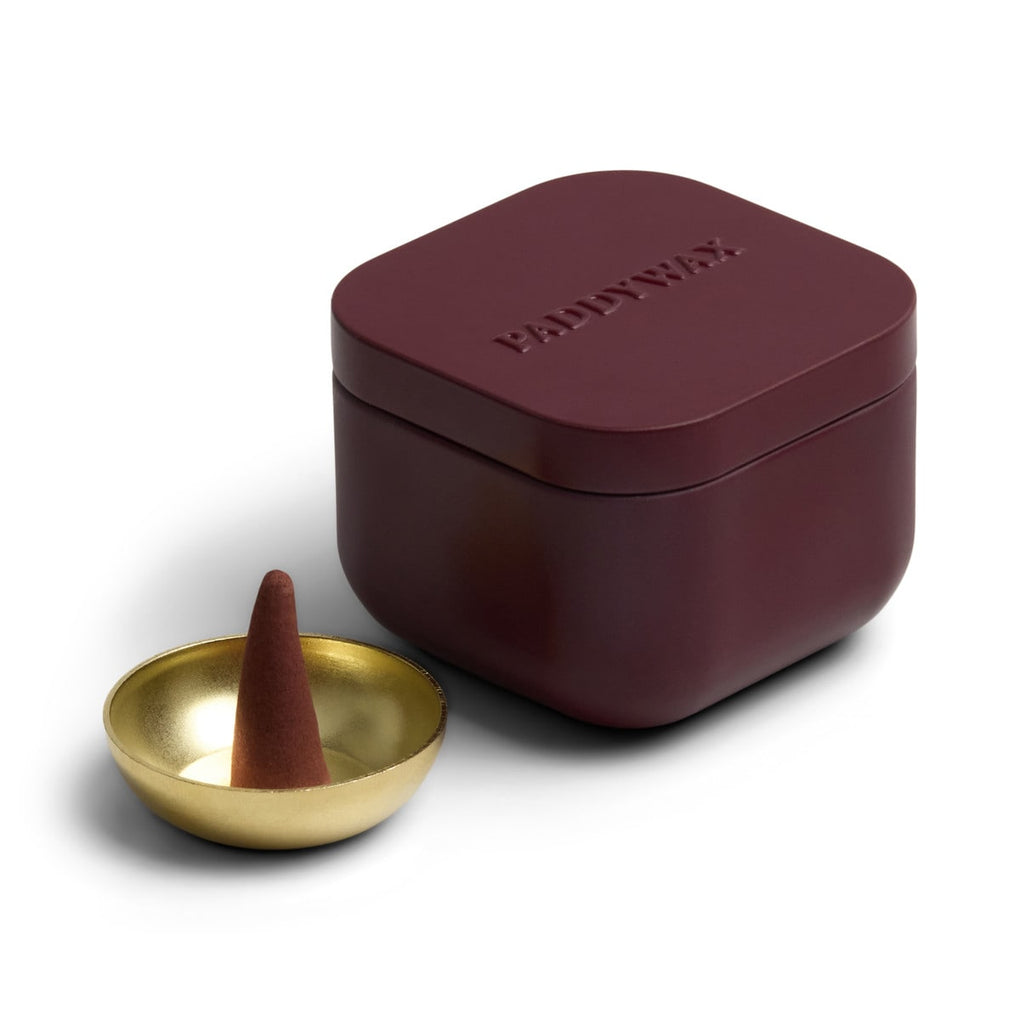 Cube tin incences with 20 refills