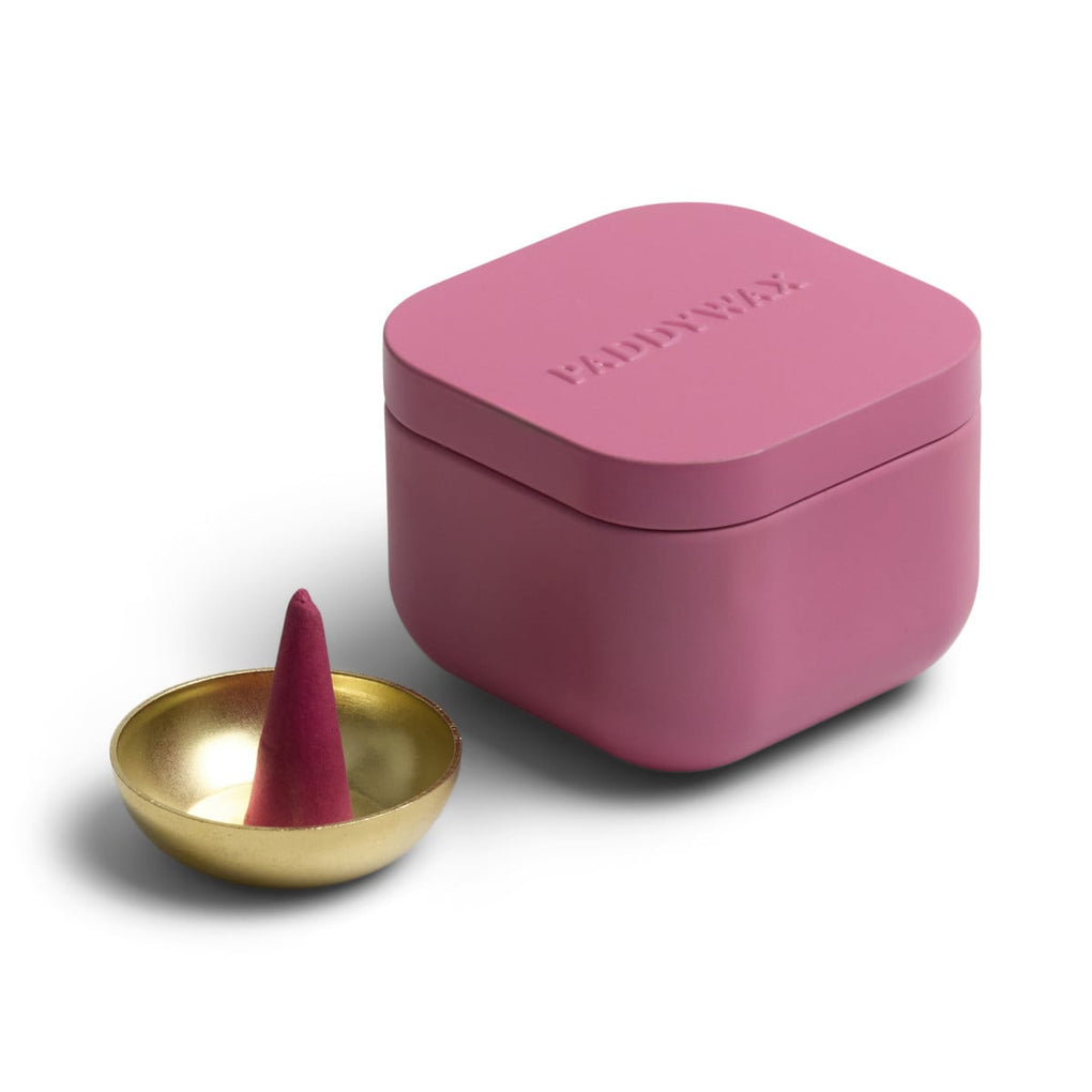 Cube tin incences with 20 refills
