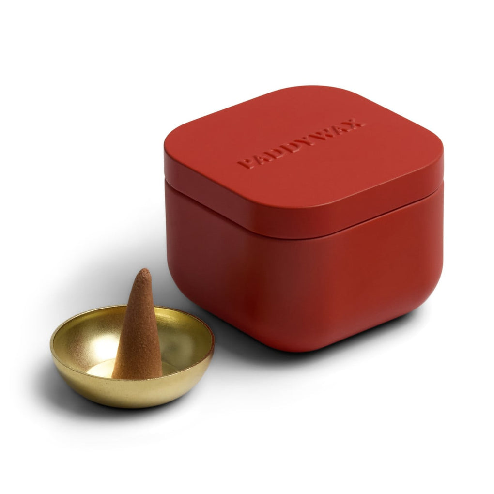 Cube tin incences with 20 refills