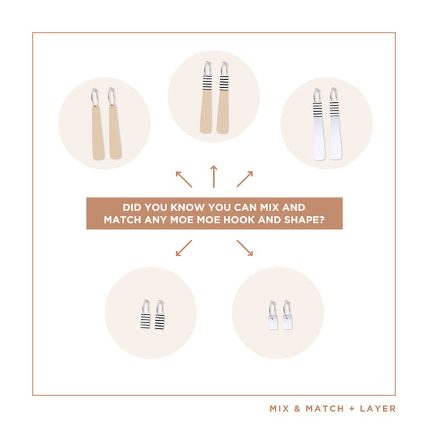 Moe Moe - Fusion Beacon Hoop Earring