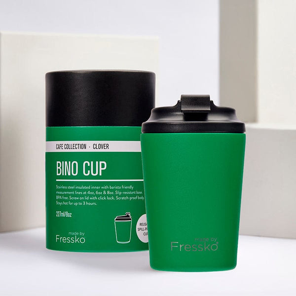 Fressko - Bino Box Reusable Coffee  Cups - 8oz