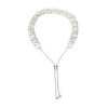 Fabienne Knitted Chain Slider Bracelet