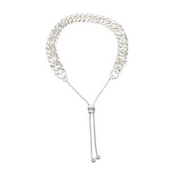 Fabienne Knitted Chain Slider Bracelet