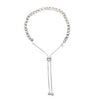 Fabienne Multi Crystal Slider Bracelet