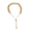 Fabienne Knitted Chain Slider Bracelet