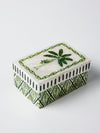 ATLANTIC GREEN PALM BOX - Jones & Co