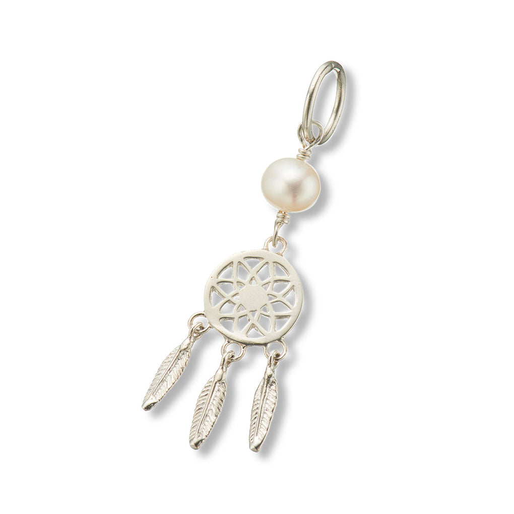 Palas - Dream catcher with pearl charm