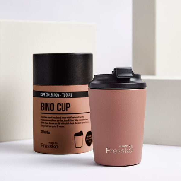 Fressko - Bino Box Reusable Coffee  Cups - 8oz