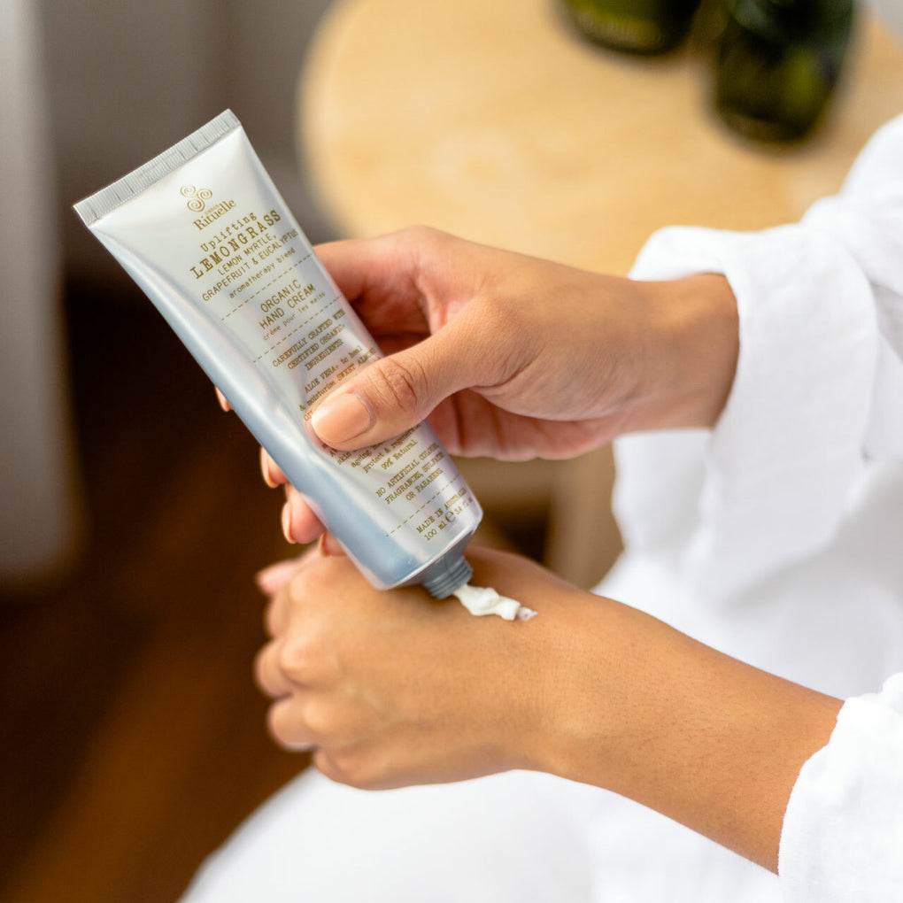 Rituelle Organic Hand Cream- Uplifting Lemongrass