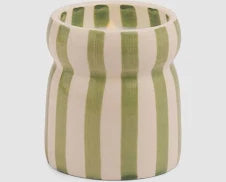 Cabana Candle stripe vase