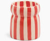 Cabana Candle stripe vase