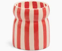 Cabana Candle stripe vase