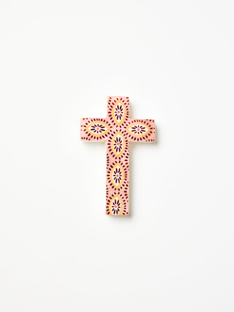 Samira small cross pink
