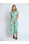 Stella & Gemma - Marly Dress - Spring Green Geo Spring / summer 25