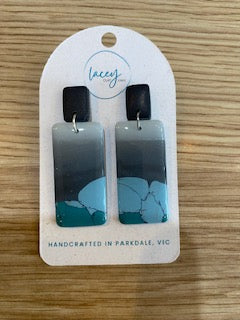 Lacy Clay   - Large Earrings