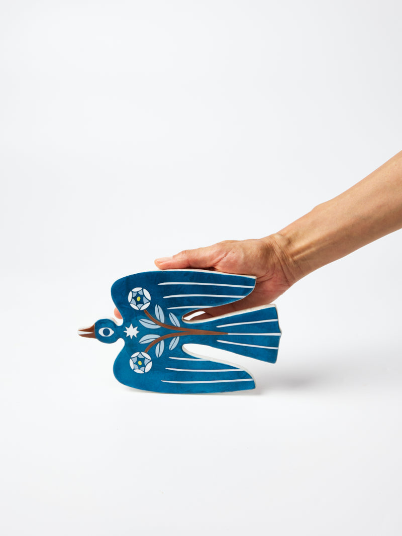 Jones & Co - Palmo wall art blue bird