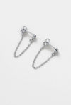 ZAFINO - Crystal Chain Wrap Earring