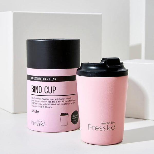 Fressko - Bino Box Reusable Coffee  Cups - 8oz