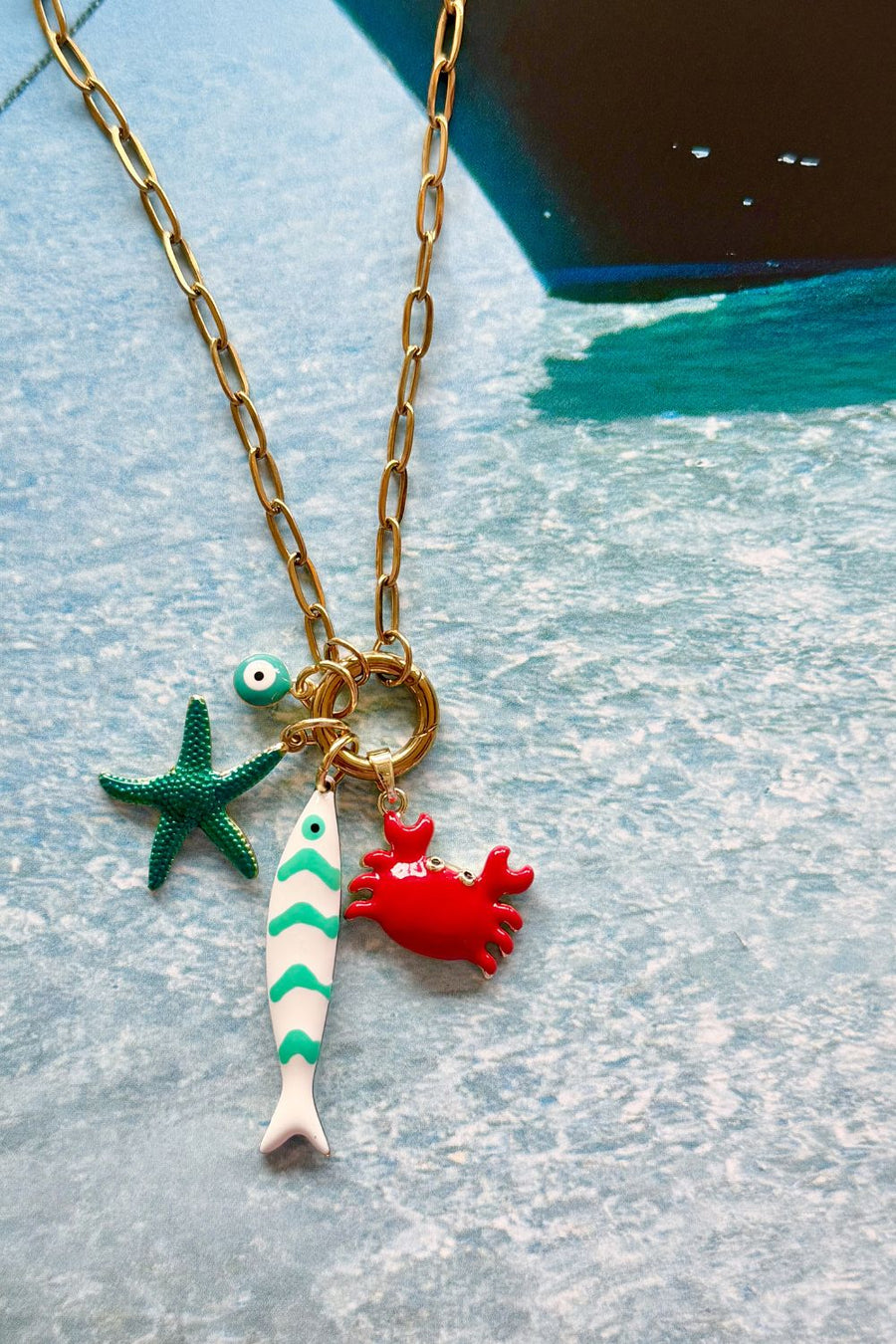 Mediterranean treasure necklacee