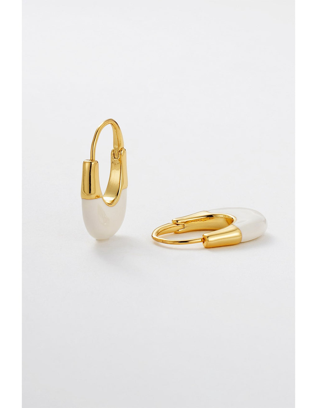 ZAFINO - Stefi hoop - white
