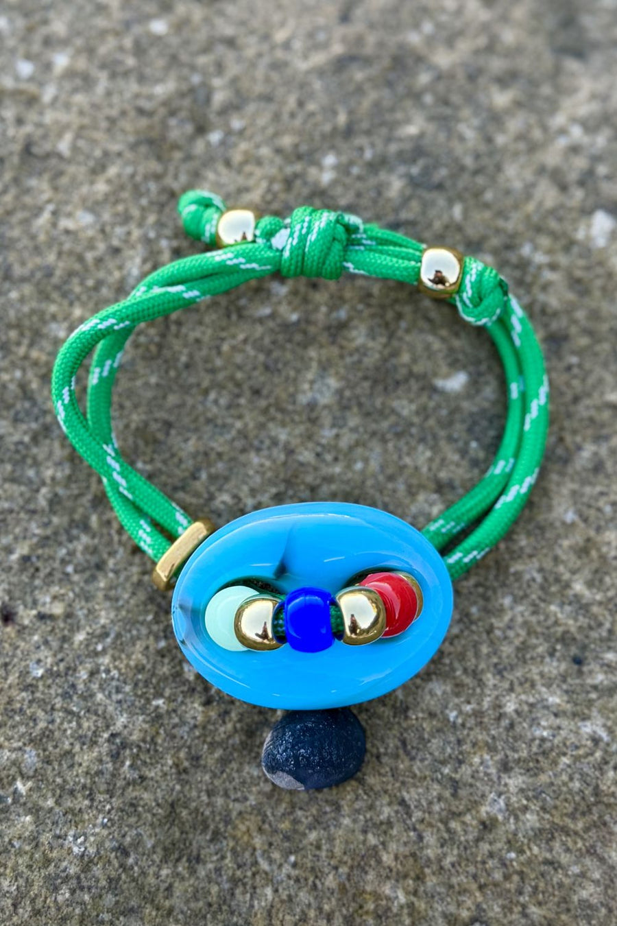 Aqua Knot Bracelet