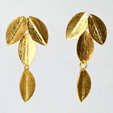 Melanie woods - Gold Leaf earring