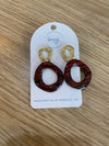 Lacy Clay   - Large Earrings