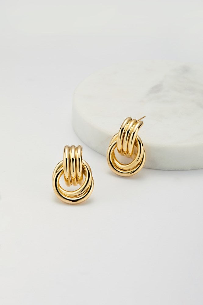 Zafino - Large Poppy Earring