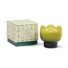 Tulip glass candle in gift box
