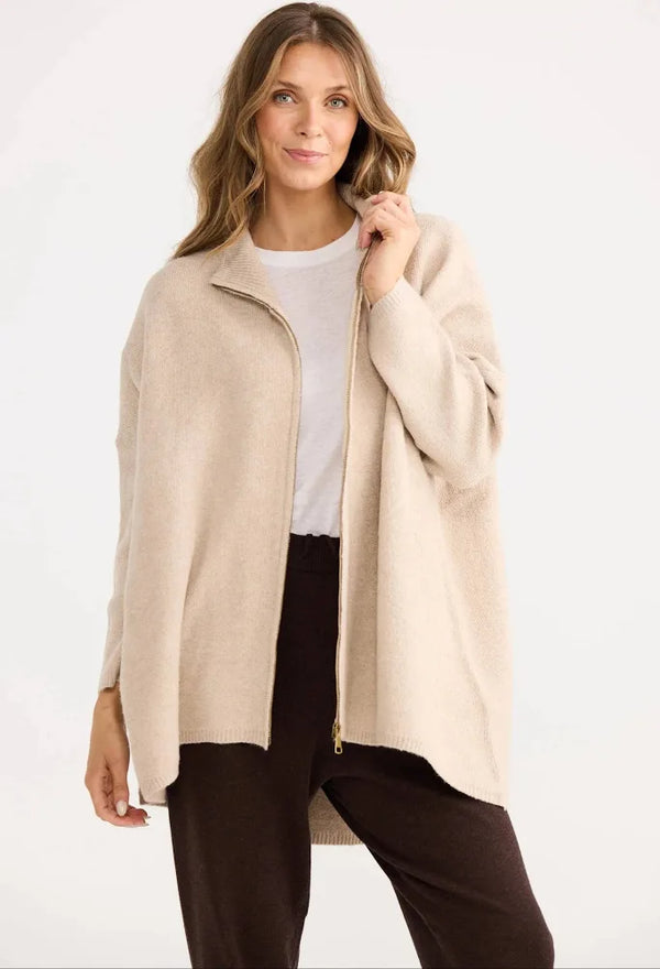 Holiday - Woodside Poncho - Oat