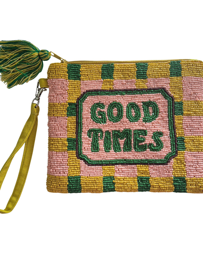 Zoda - Beaded clutch good times