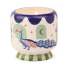 A Dopo 8 Oz Hand Painted Candle