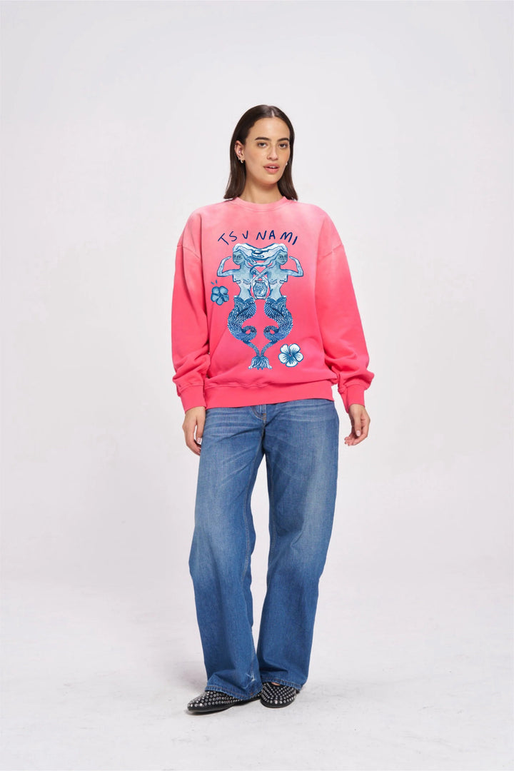 Maku - Tsunami Maiden Fleece Crew Jumper
