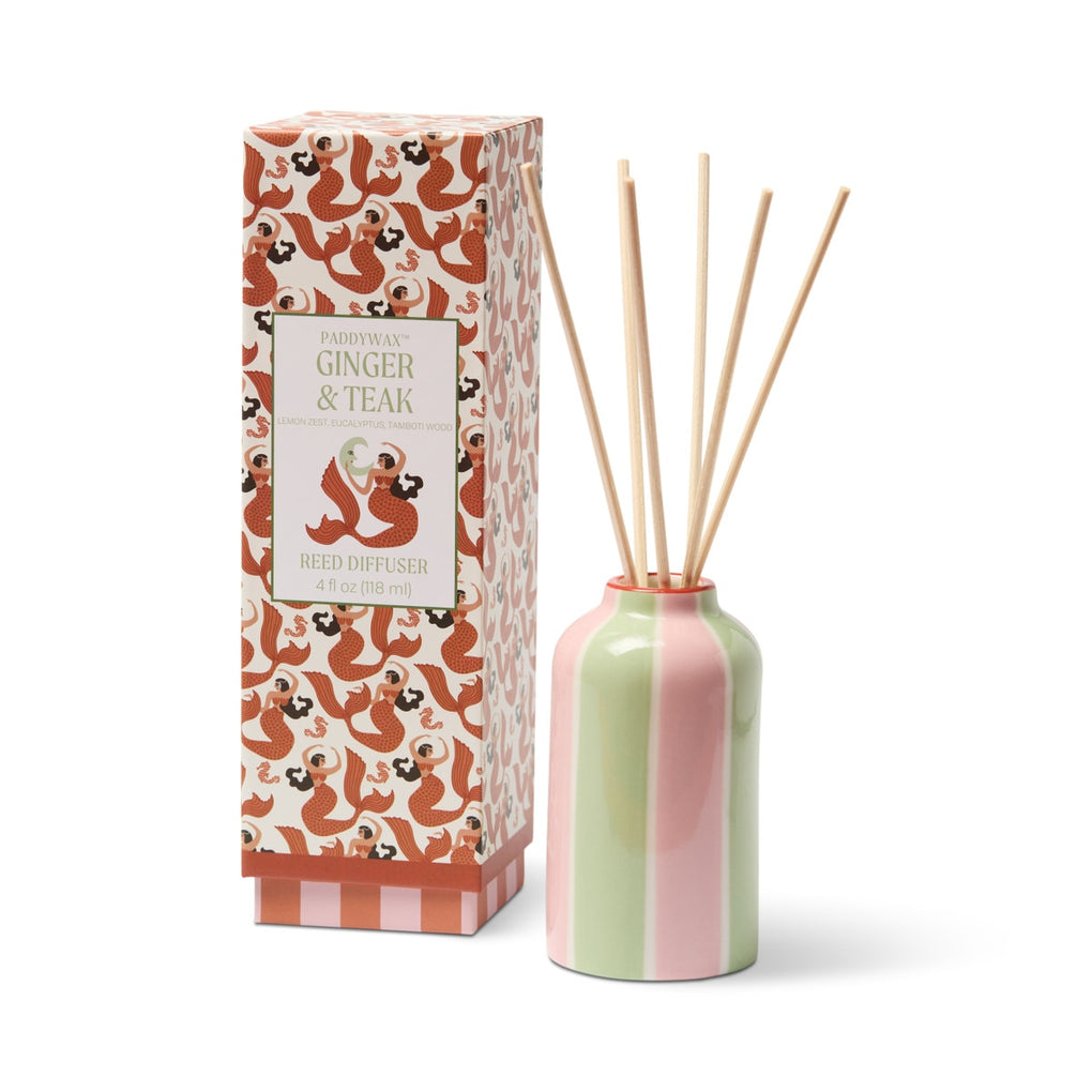 A Dopo 4floz (118ml) Hand painted Diffuser w/Printed Box