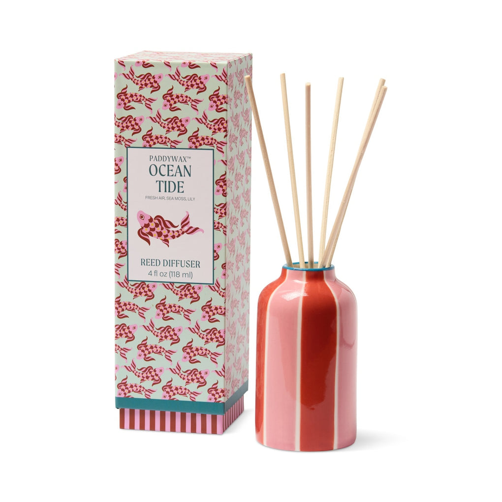 A Dopo 4floz (118ml) Hand painted Diffuser w/Printed Box