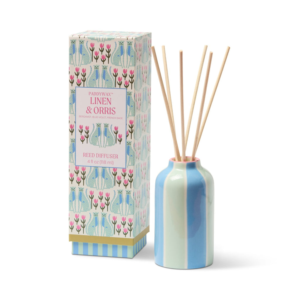 A Dopo 4floz (118ml) Hand painted Diffuser w/Printed Box