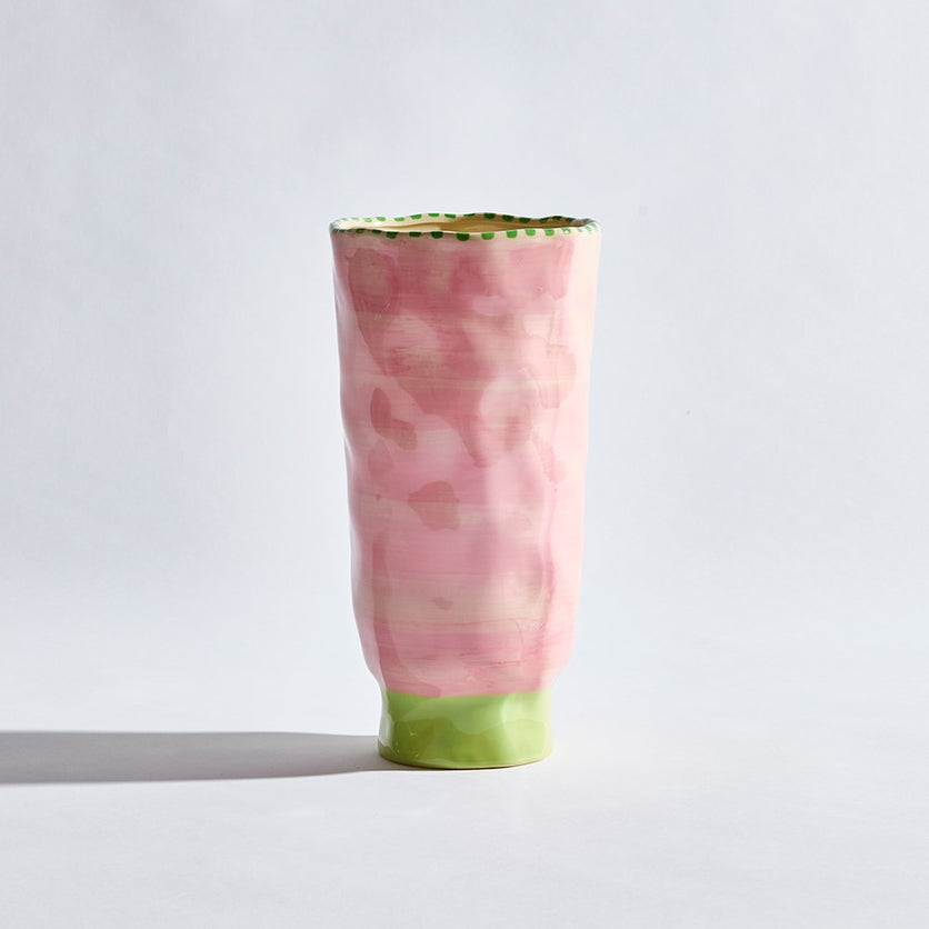 Kas - Cabana Medium Vase Pink