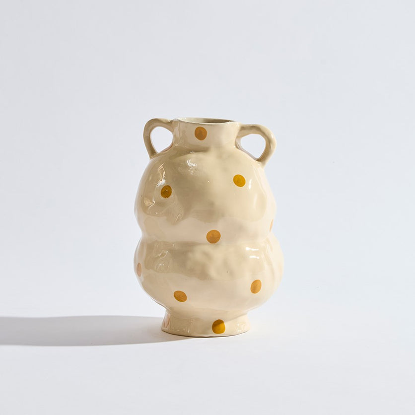 Kas   - Portico Large Vase Ivory