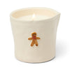 Bistro 8oz White Ceramic Gingerbread Candle w/Box
