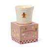 Bistro 8oz White Ceramic Gingerbread Candle w/Box