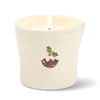 Bistro 8oz White Ceramic Gingerbread Candle w/Box
