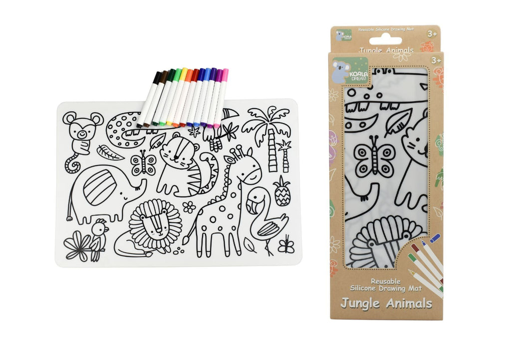 Reusable drawing mat