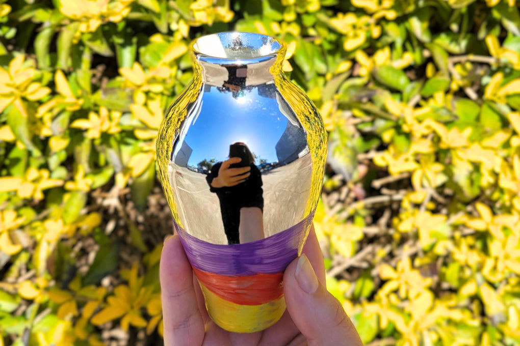 PYO METALLIC PAINTED VASE CRAFT KIT