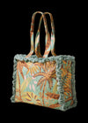Powder - Fringed tote - Palms