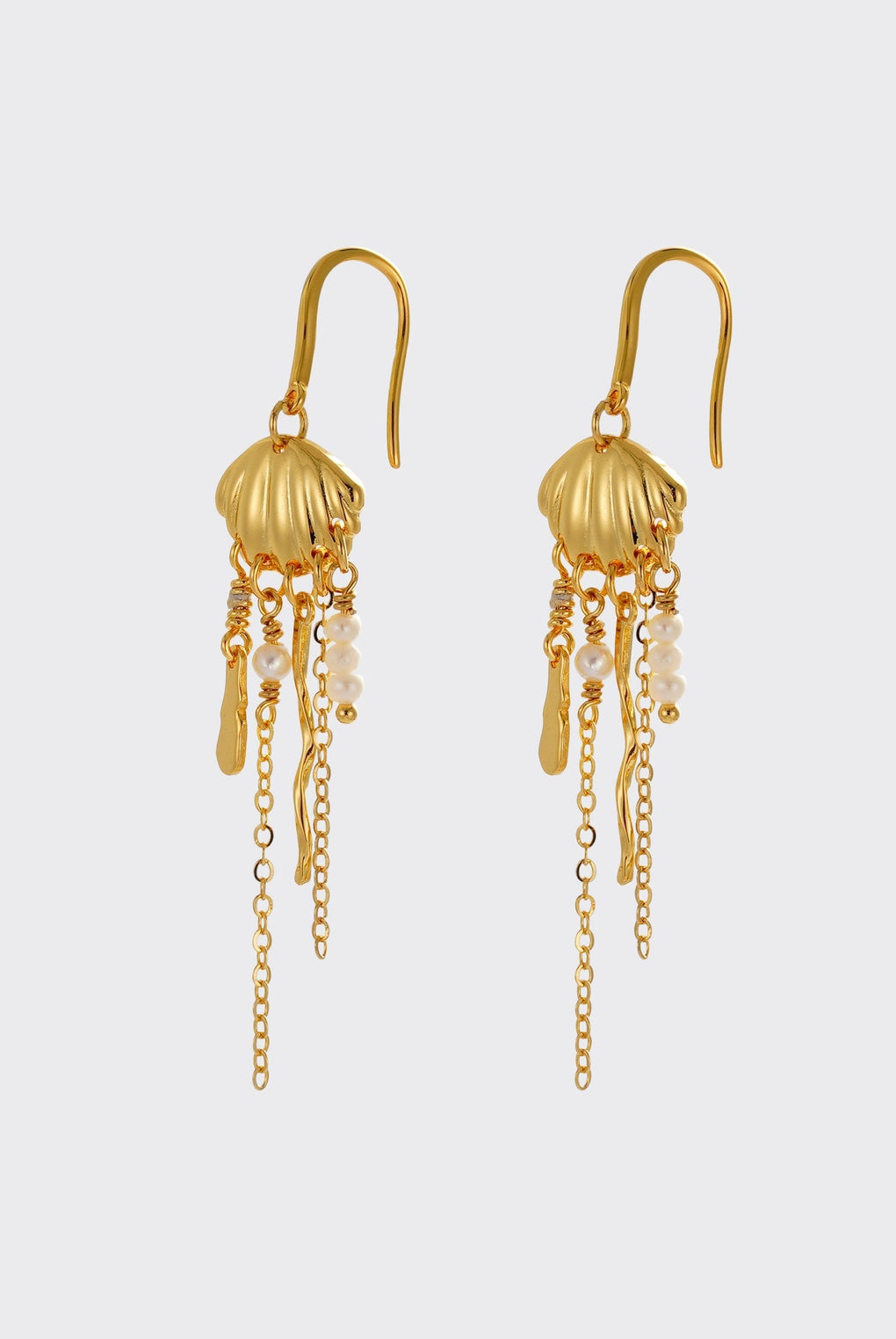 Zafino - Goldie long drop earring